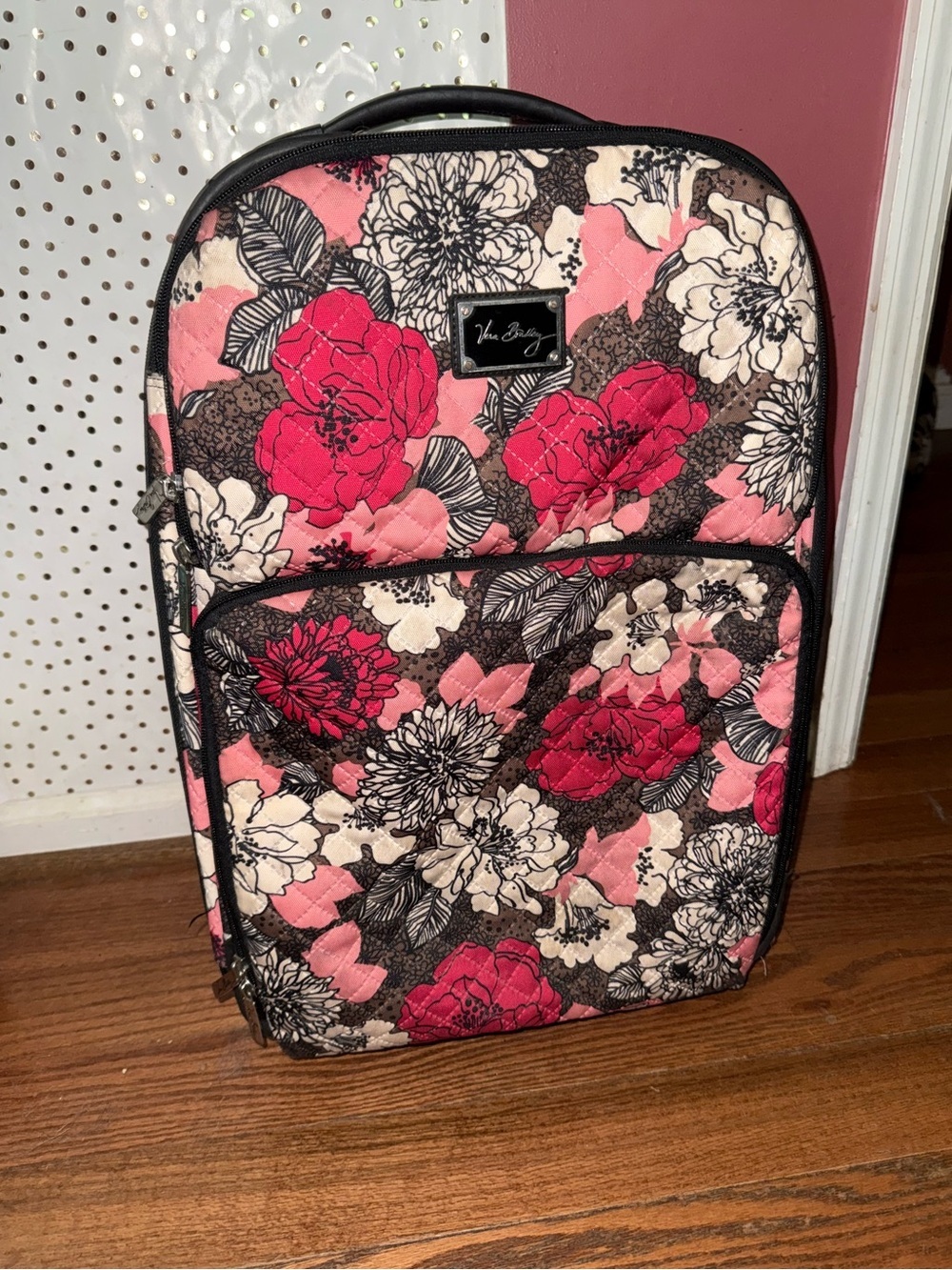 Vera Bradley Floral Quilted Suitcase